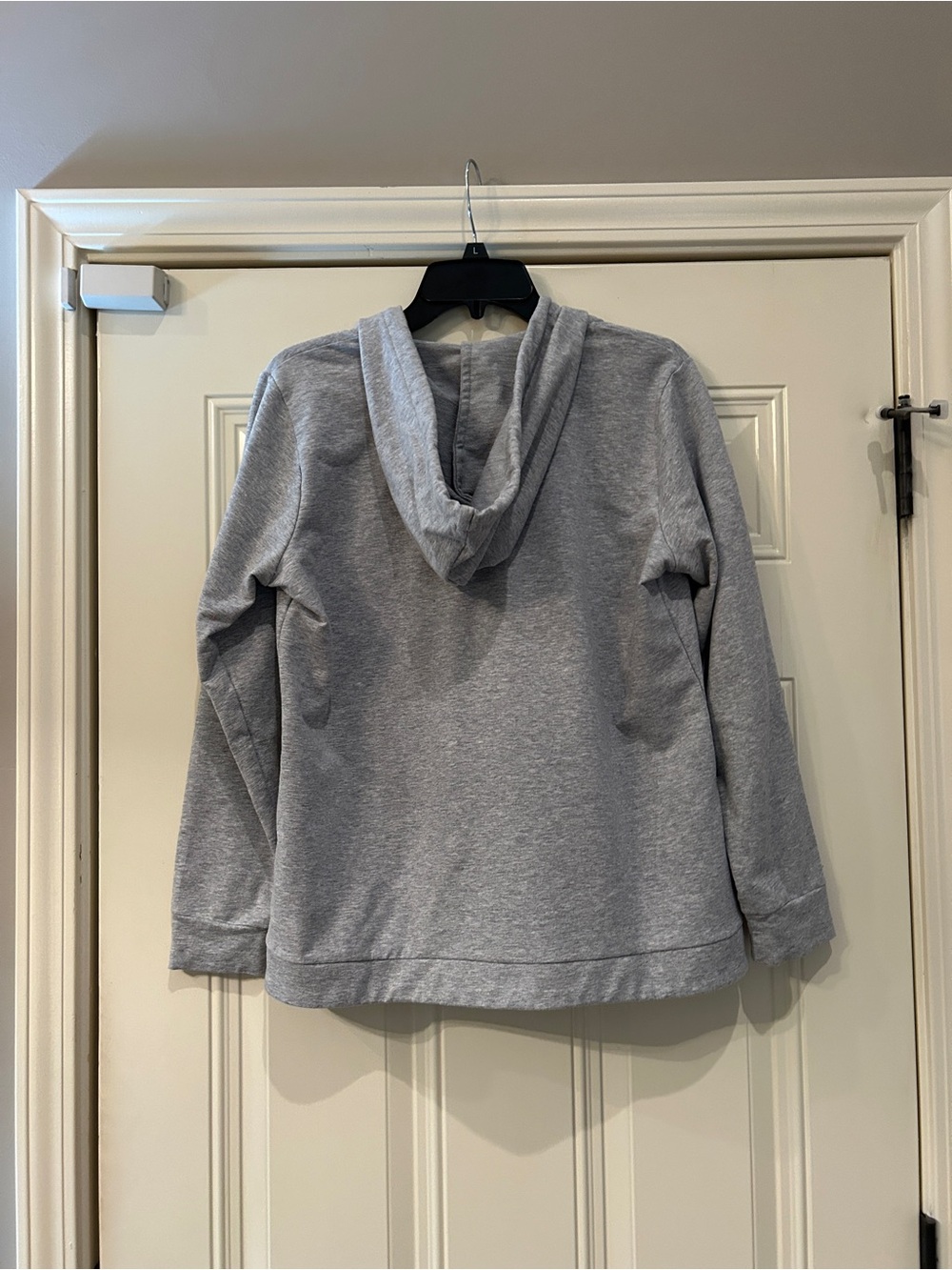 MICHAEL Michael Kors Light Gray Hooded Pullover Sweatshirt - Picture 2 of 4